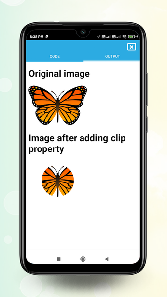 Learn CSS - Example and editor - Image screenshot of android app