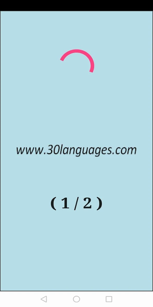 Learn English by voice and tra - Image screenshot of android app