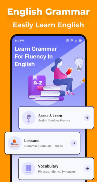 English Speaking Practice App - Image screenshot of android app