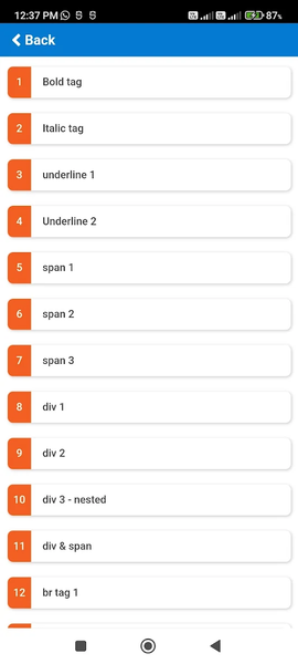 Learn jQuery -Example & editor - Image screenshot of android app
