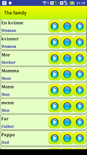 Learn Norwegian language - عکس برنامه موبایلی اندروید