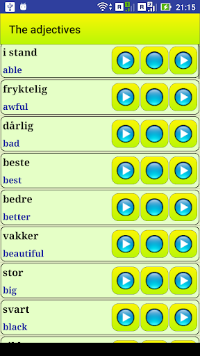 Learn Norwegian language - عکس برنامه موبایلی اندروید