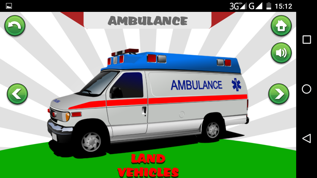Learn Vehicles - عکس برنامه موبایلی اندروید
