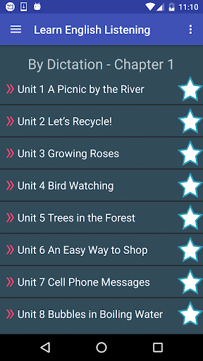 Learn English Listening - Image screenshot of android app
