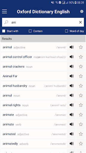 English Learner's Dictionary - عکس برنامه موبایلی اندروید