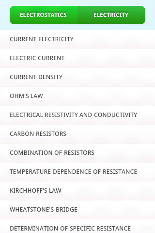 Electrostatics and Electricity - عکس برنامه موبایلی اندروید