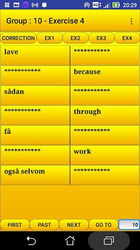 ۲۰۰۰ Danish Words (most used) - عکس برنامه موبایلی اندروید