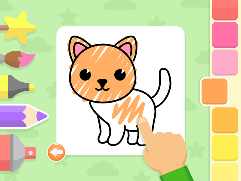 Learning games for kids 2-5 yo - Gameplay image of android game