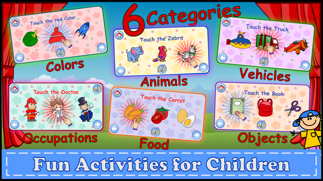 Preschool Games for Kids 2-5 y - Image screenshot of android app