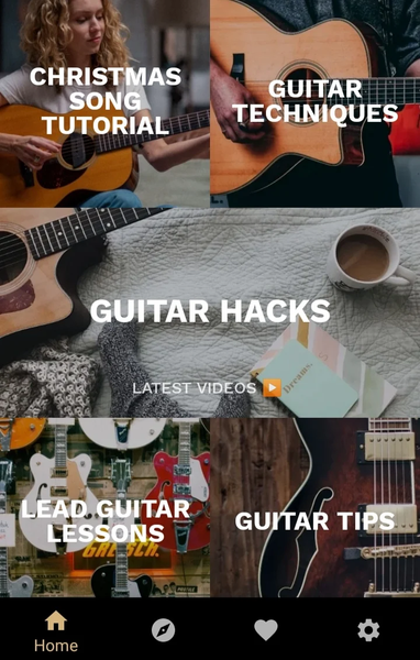 Learn guitar chords - عکس برنامه موبایلی اندروید