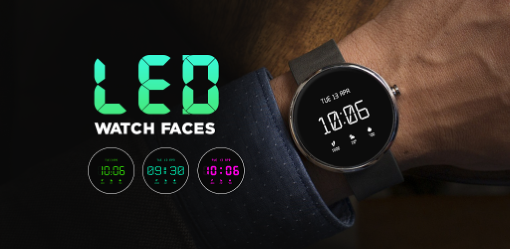 LED Watchface for Smartwatch - عکس برنامه موبایلی اندروید