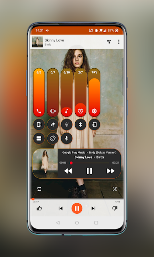 Volume Control Panel - Image screenshot of android app