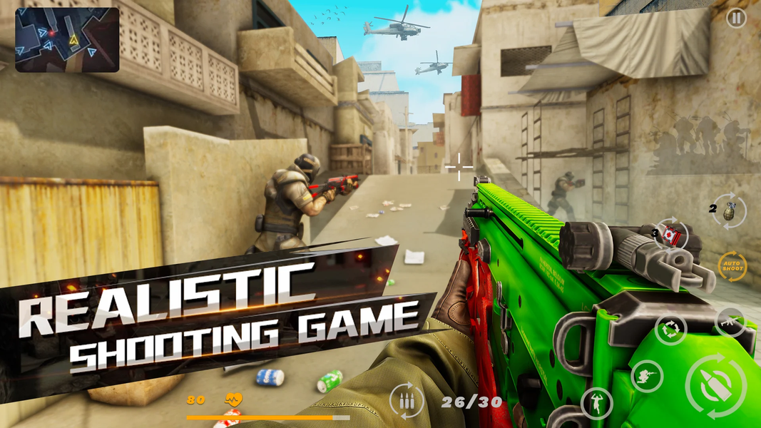 Cover Strike CS Gun Shoot Game - Gameplay image of android game