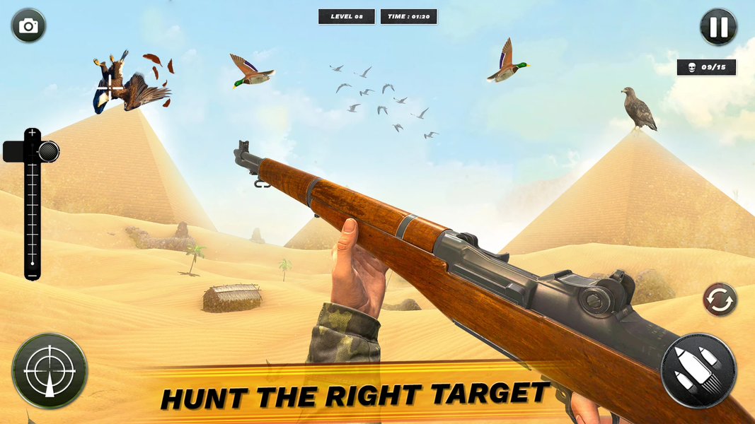 ۳D Bird Hunting Simulator Game - عکس بازی موبایلی اندروید