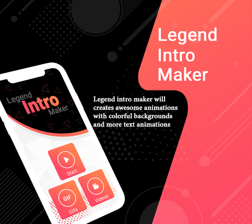 Legend - Intro Animated Text - Image screenshot of android app