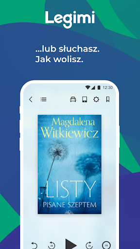 Legimi - ebooki i audiobooki - عکس برنامه موبایلی اندروید