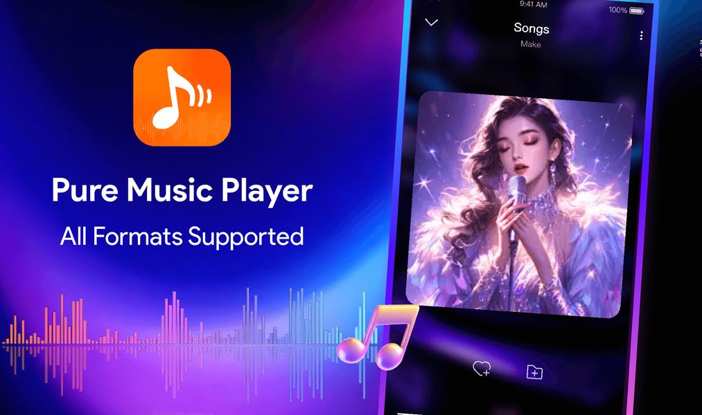 LemonPlayer: Pure Music Player - عکس برنامه موبایلی اندروید