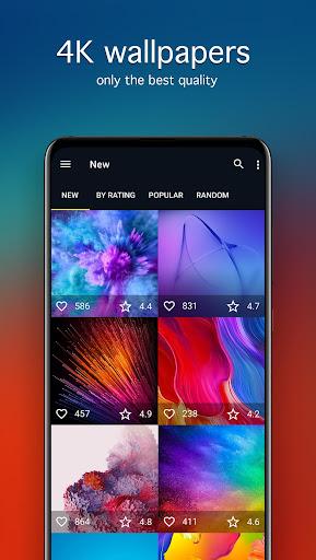 Wallpapers for Lenovo 4K - Image screenshot of android app