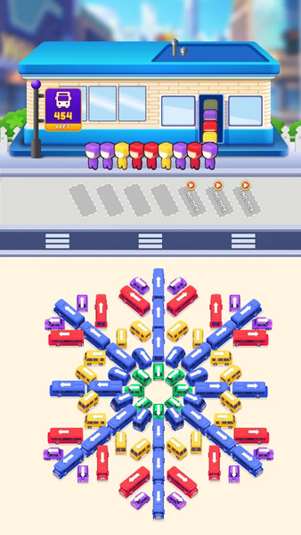 Bus Jam Master: Traffic Escape - Gameplay image of android game