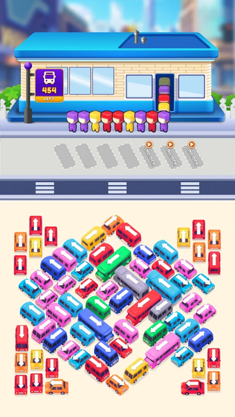 Bus Jam Master: Traffic Escape - Gameplay image of android game
