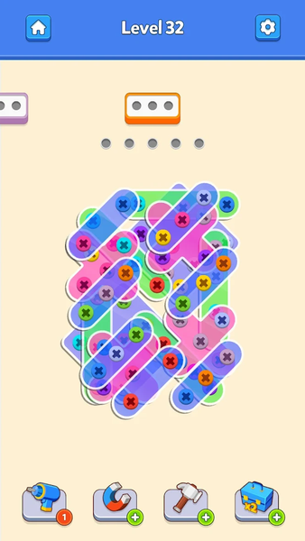Screw Pin Jam Puzzle Nuts Bolt - عکس بازی موبایلی اندروید