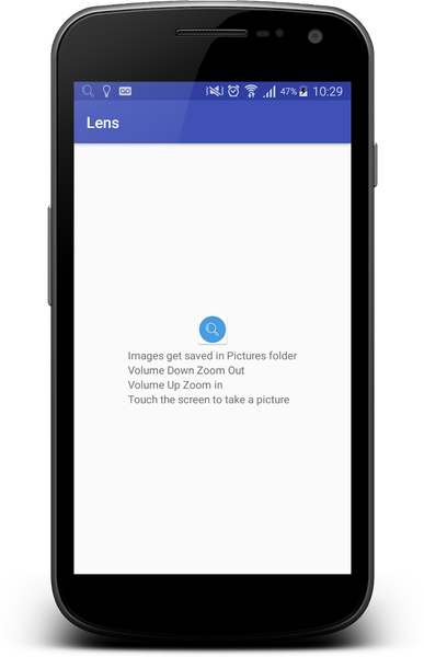 MyLens - Magnifying glass - Ca - عکس برنامه موبایلی اندروید