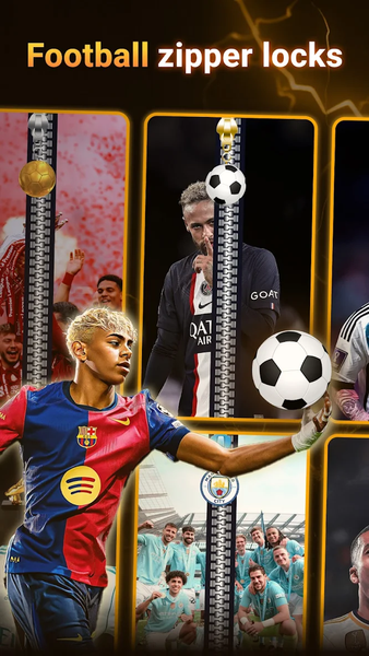 Zipper Lock Screen Wallpaper - عکس برنامه موبایلی اندروید