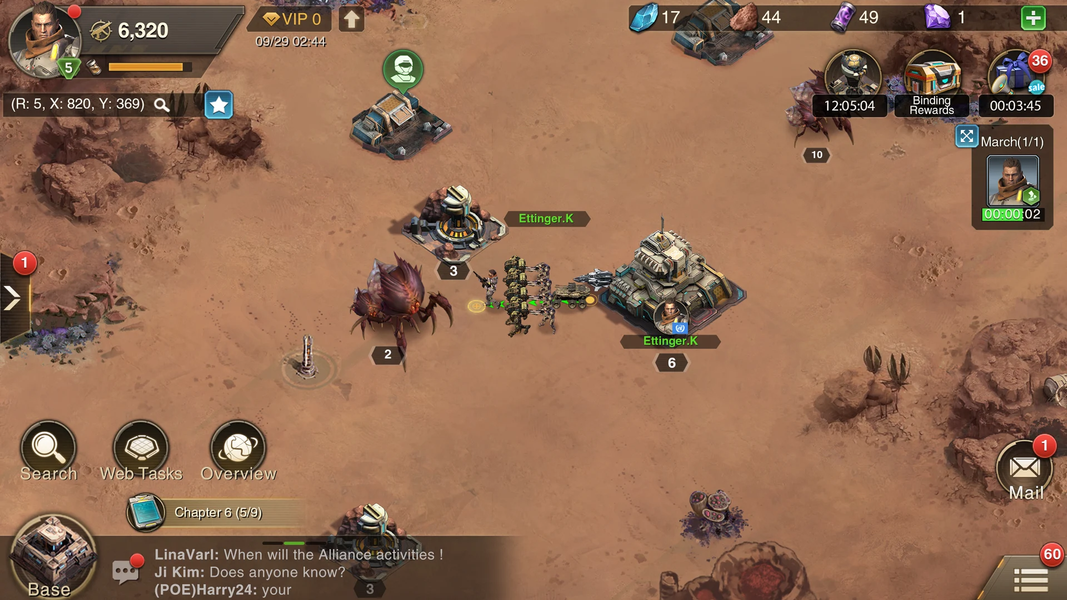 Marsaction: Infinite Ambition - Gameplay image of android game