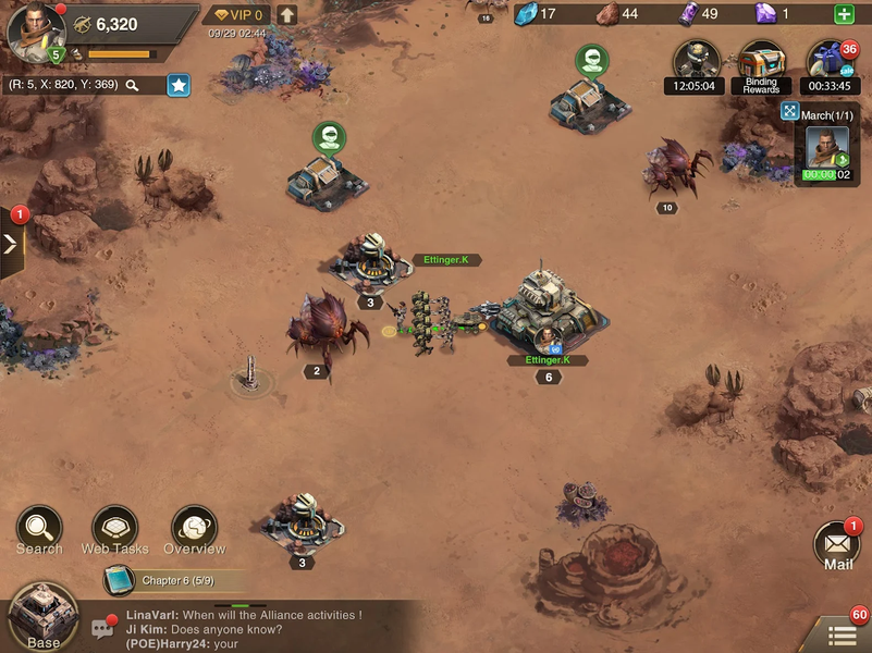 Marsaction: Infinite Ambition - Gameplay image of android game