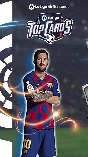LaLiga Top Cards 2020 - Soccer Card Battle Game - Gameplay image of android game