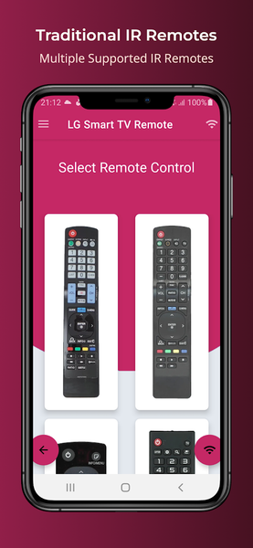 LG Universal TV Remote - عکس برنامه موبایلی اندروید