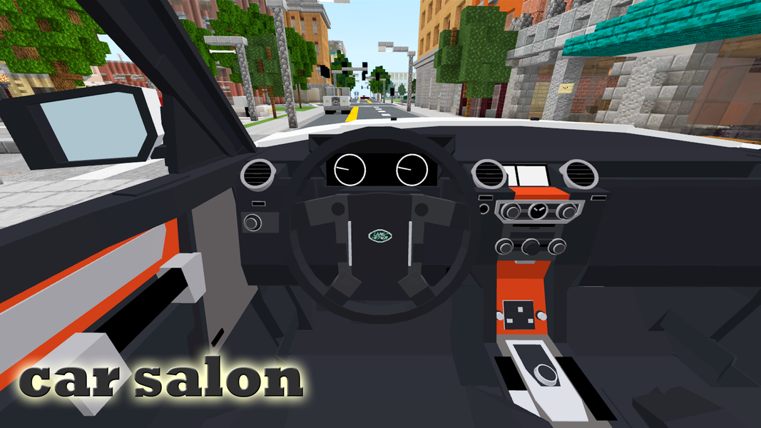 Car Game Mod Minecraft - Gameplay image of android game