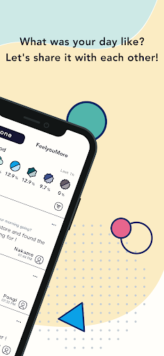 Feelyou2: Social mood tracker - Image screenshot of android app