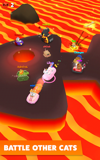 Bumper Cats - Gameplay image of android game