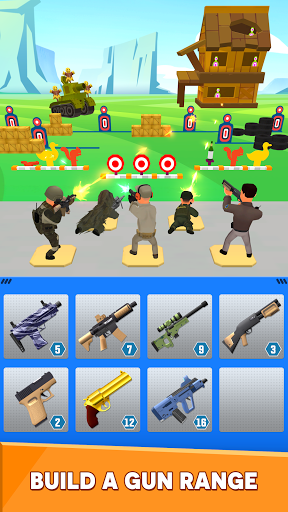 Gun Range: Idle Shooter - عکس بازی موبایلی اندروید