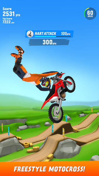 Max Air Motocross - عکس بازی موبایلی اندروید