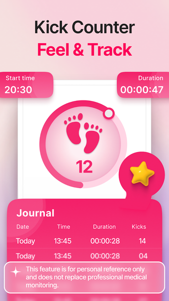 Period Tracker-Pregnancy・Femin - Image screenshot of android app