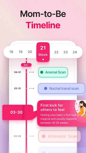 Period Tracker-Pregnancy・Femin - Image screenshot of android app