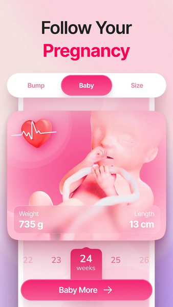 Period Tracker－Pregnancy・Femin - عکس برنامه موبایلی اندروید