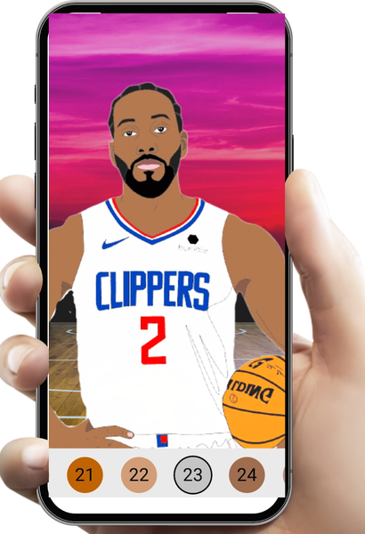 Basketball Paint By Number - عکس برنامه موبایلی اندروید
