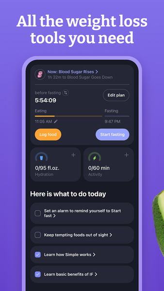 Simple: Weight Loss Coach - عکس برنامه موبایلی اندروید