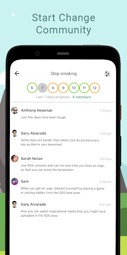 Start Change: Make Resolutions - عکس برنامه موبایلی اندروید