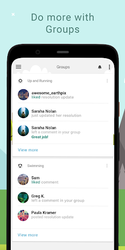 Start Change: Make Resolutions - عکس برنامه موبایلی اندروید
