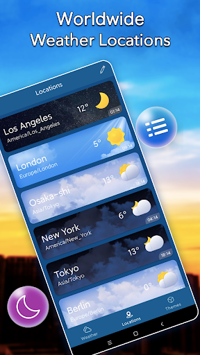 Local Weather Forecast& Widget - عکس برنامه موبایلی اندروید