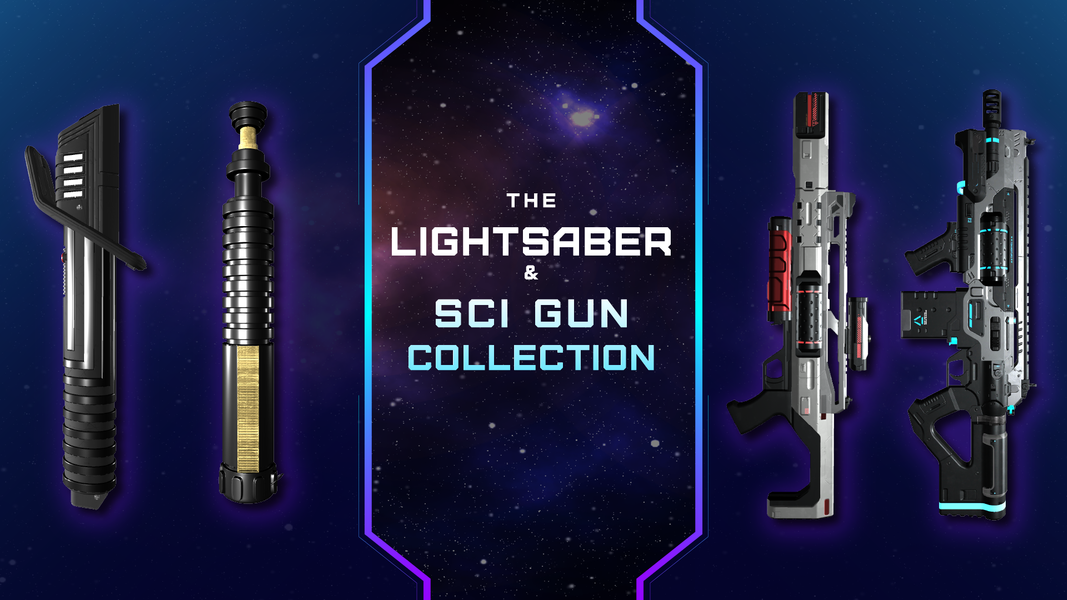 Lightsaber Simulator & Gun - عکس بازی موبایلی اندروید