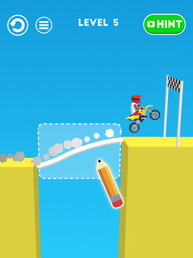 Draw & Ride: Moto Track - عکس بازی موبایلی اندروید