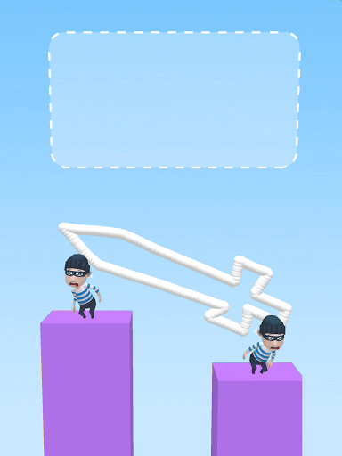 Draw & Hit: Kick the Robber! - Gameplay image of android game