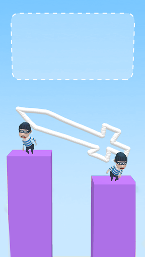 Draw & Hit: Kick the Robber! - Gameplay image of android game