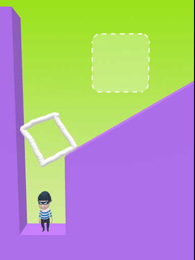 Draw & Hit: Kick the Robber! - Gameplay image of android game