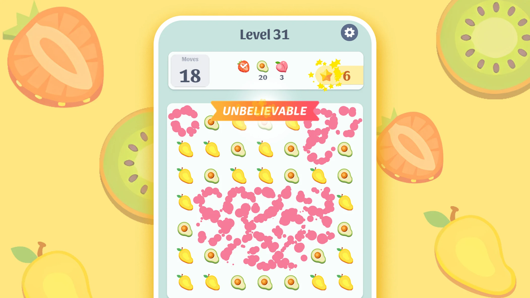Fruit Match Blast: Link Line - Gameplay image of android game